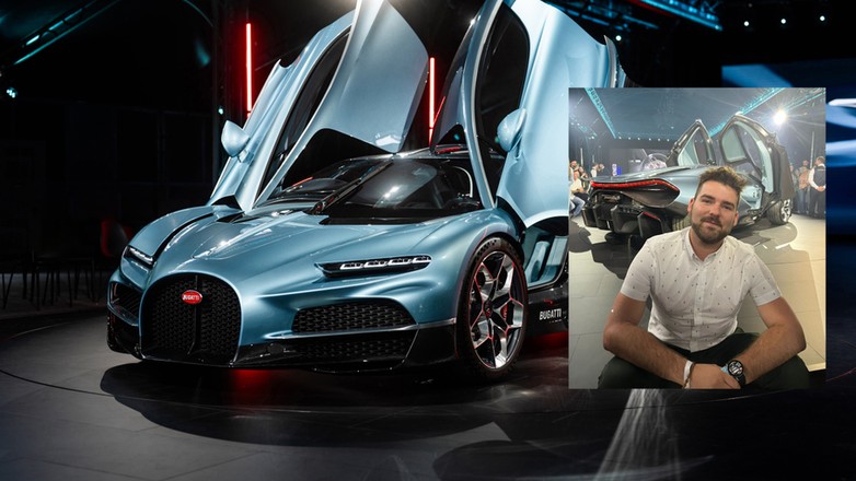 Polak projektował Bugatti Tourbillon