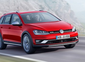 Volkswagen Golf Alltrack na cztery łapy