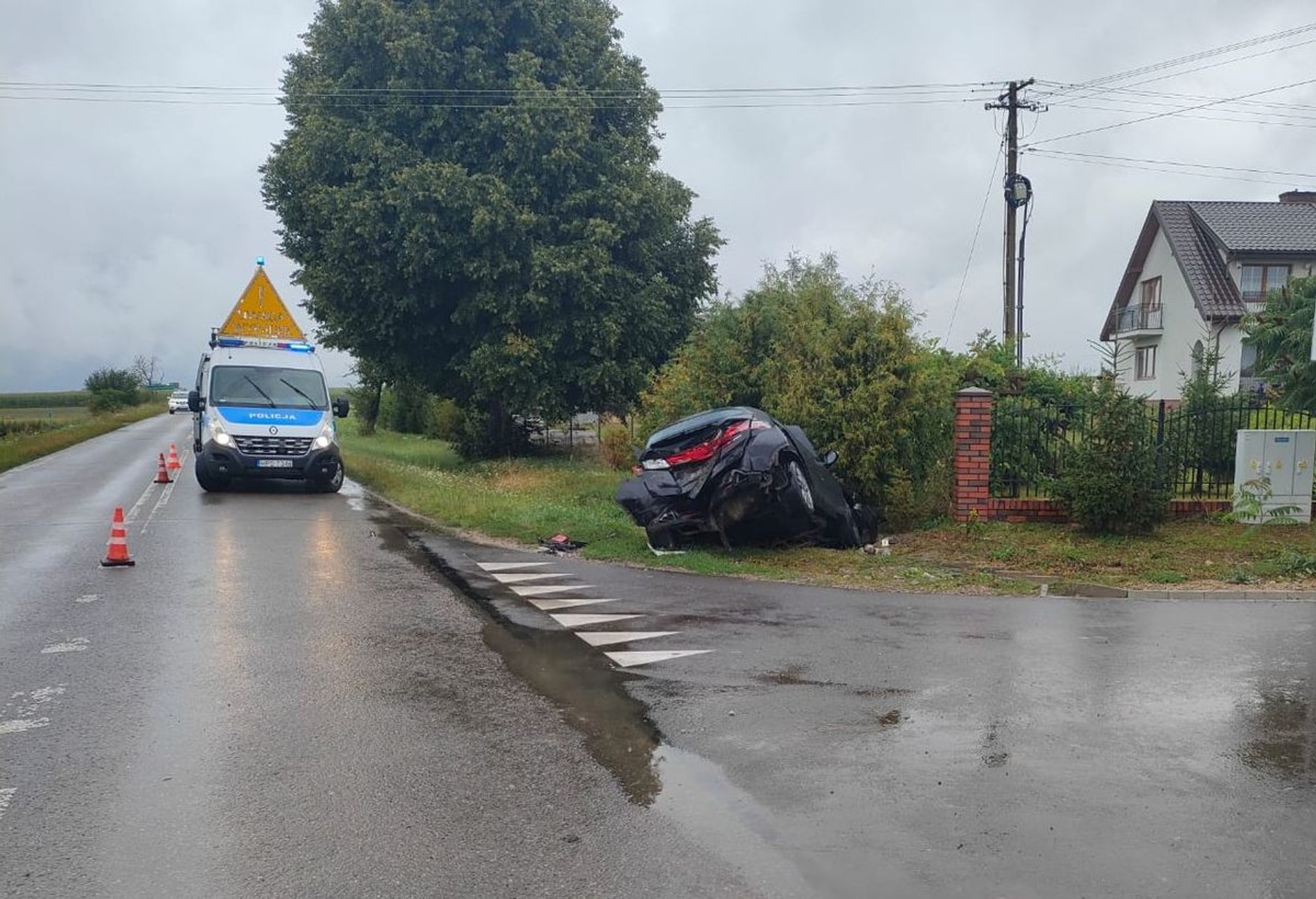 Spowodował wypadek. Policjanci go sprawdzili i prawda wyszła na jaw