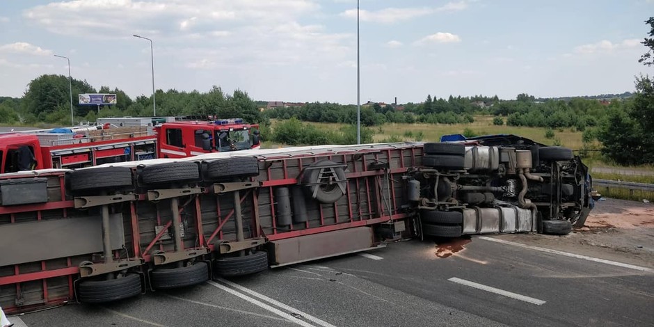 Wypadek na S1