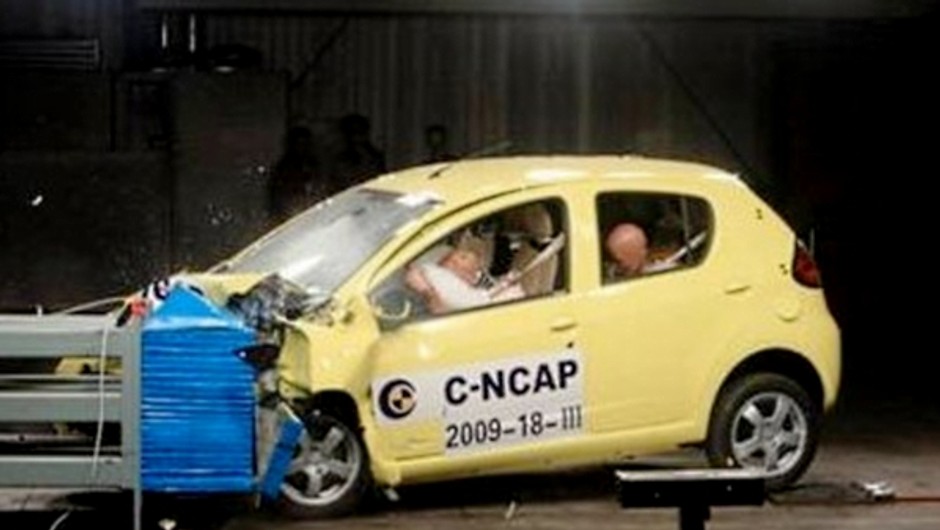 Crash test Geely Panda C-NCAP