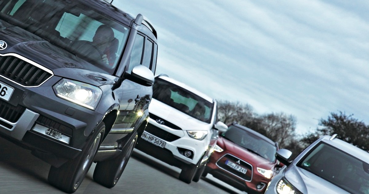 Hyundai ix35, Mitsubishi ASX, Skoda Yeti, VW Tiguan