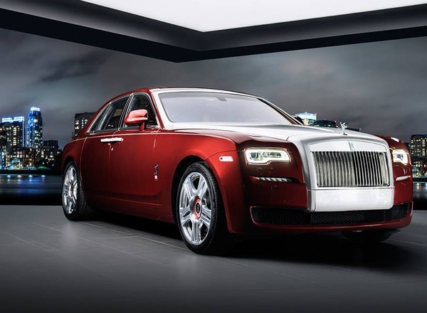 Wyjątkowy Rolls-Royce Ghost Red Diamond