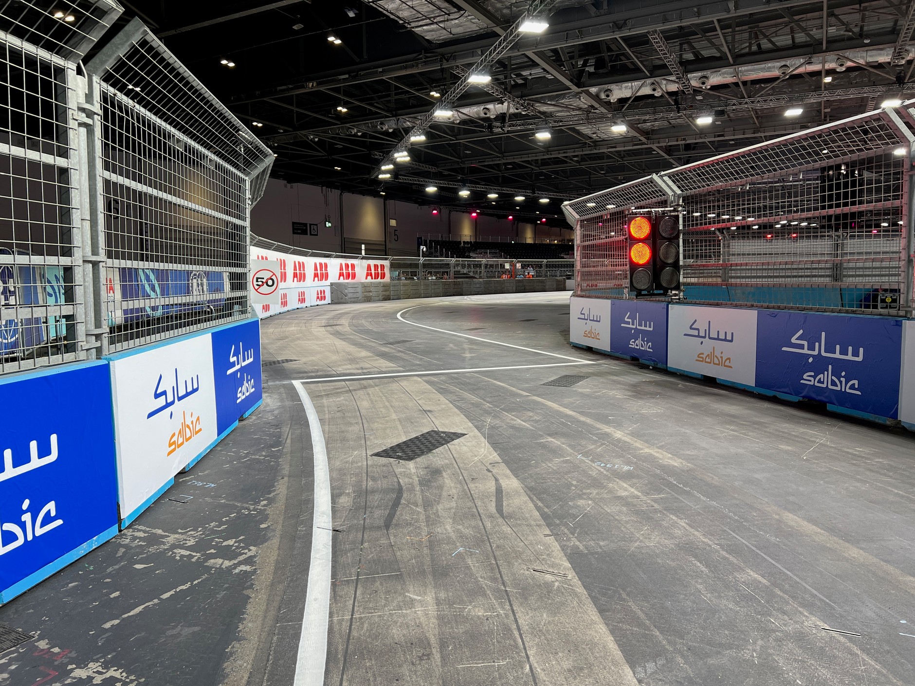 Wyścigi Formuły E na torze ExCel w Londynie