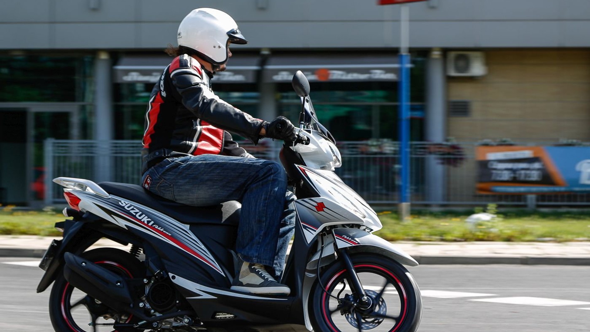 Suzuki Address 125 - cichy i zwrotny