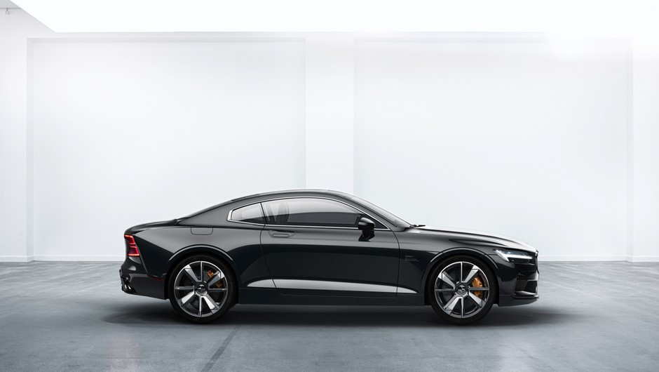 4,5 m długości. Polestar 1 powstał na płycie podłogowej SPA