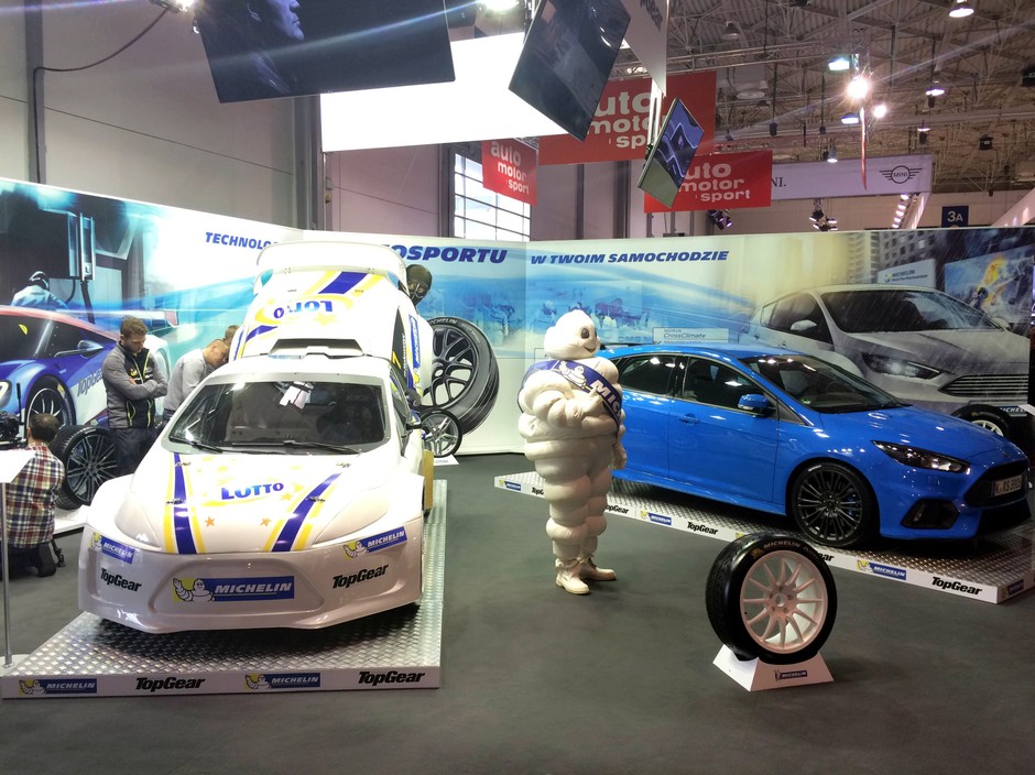 Michelin i Top Gear podczas Poznań Motor Show