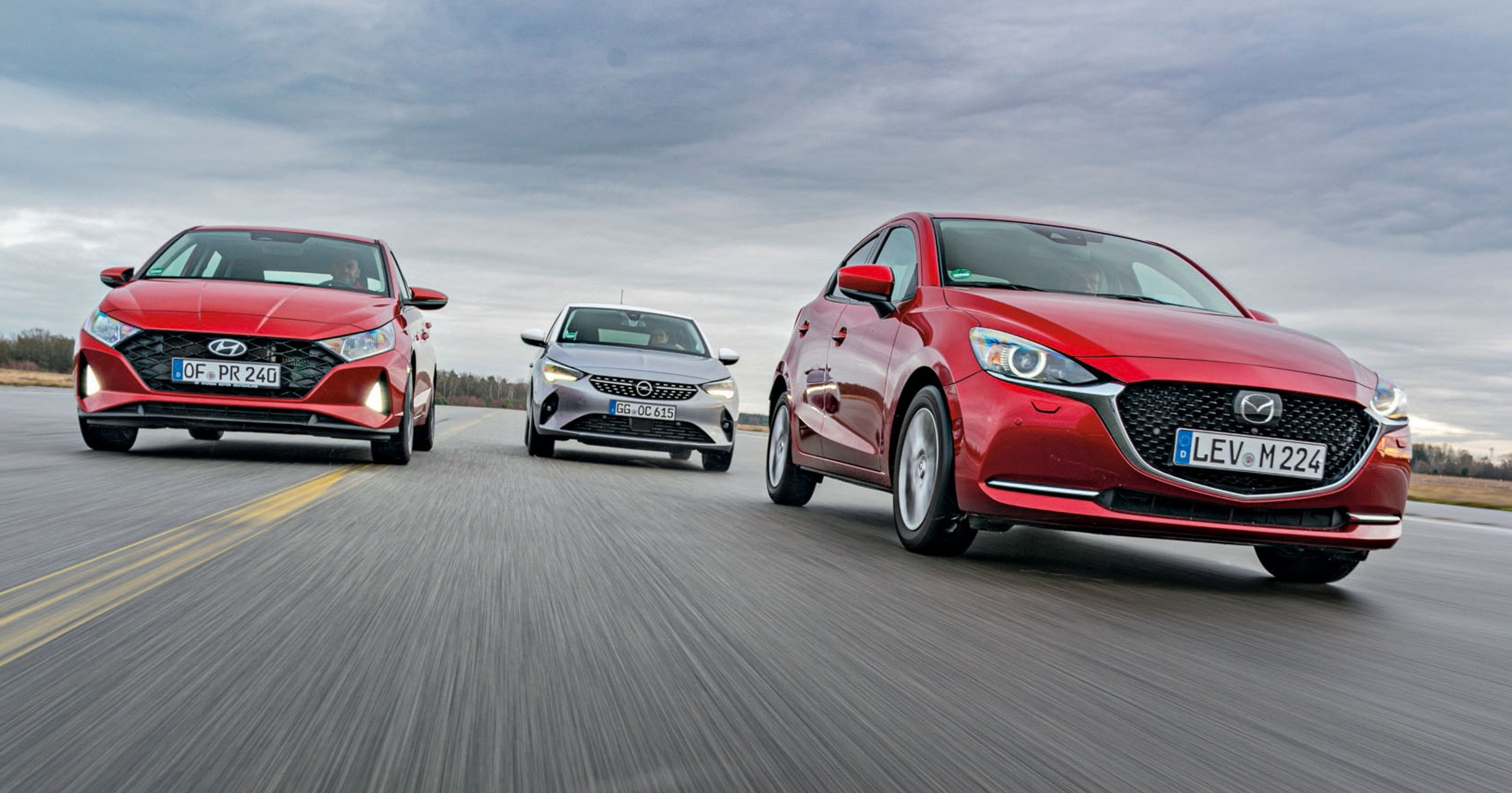 Porównanie: Hyundai i20, Opel Corsa i Mazda 2