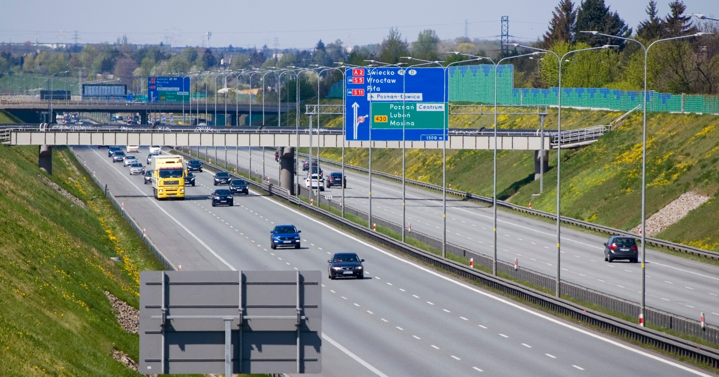 Autostrada A2 w pobliżu Poznania (zdj. ilustracyjne)