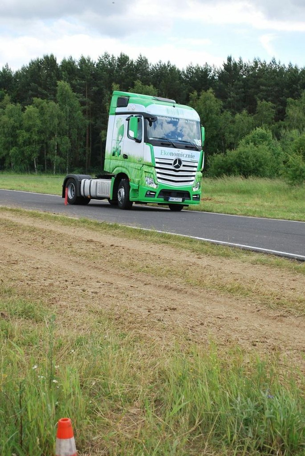 Próba przedzawałowa z Mercedesem