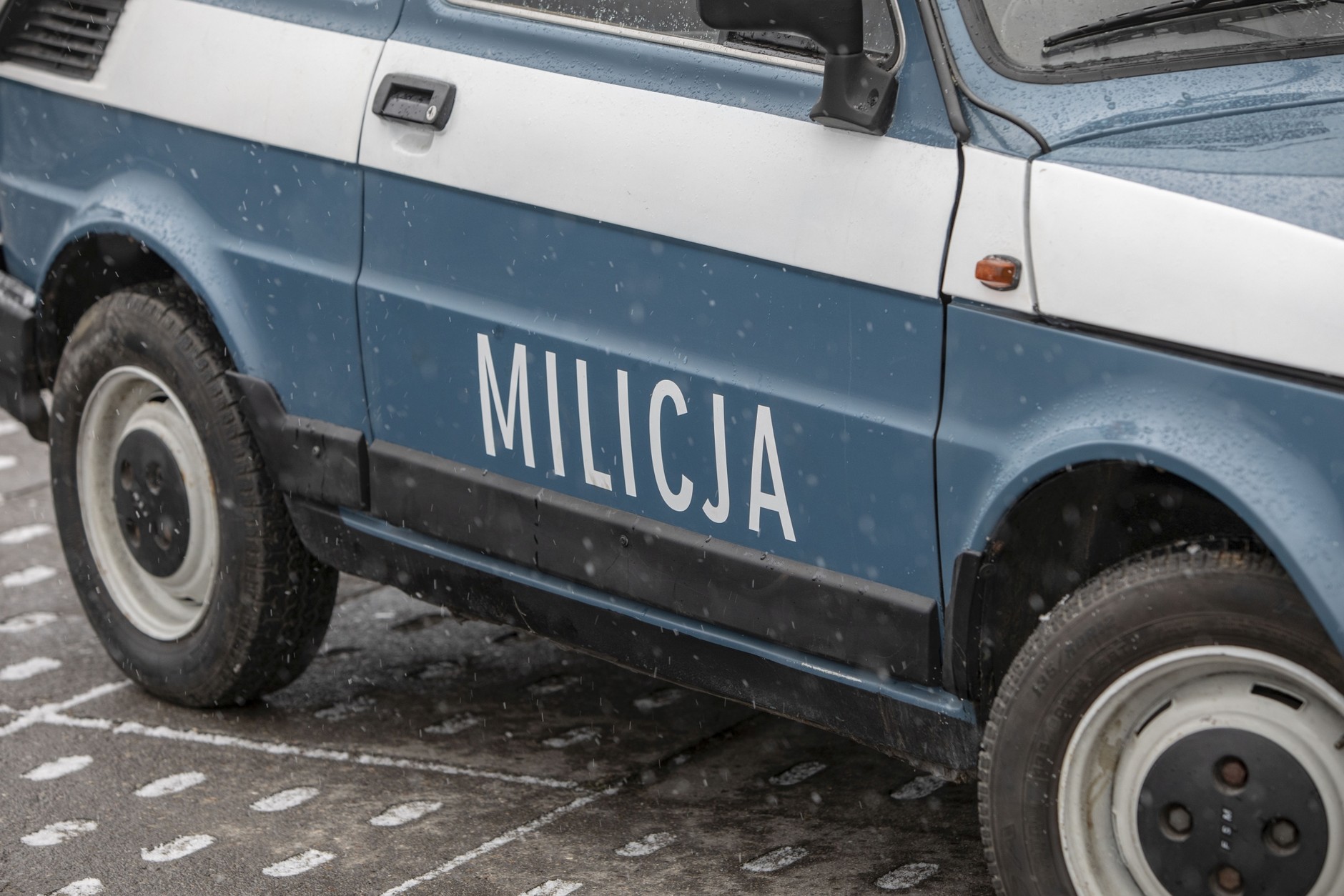 Fiat 126P radiowóz - Maluch, którego nie było