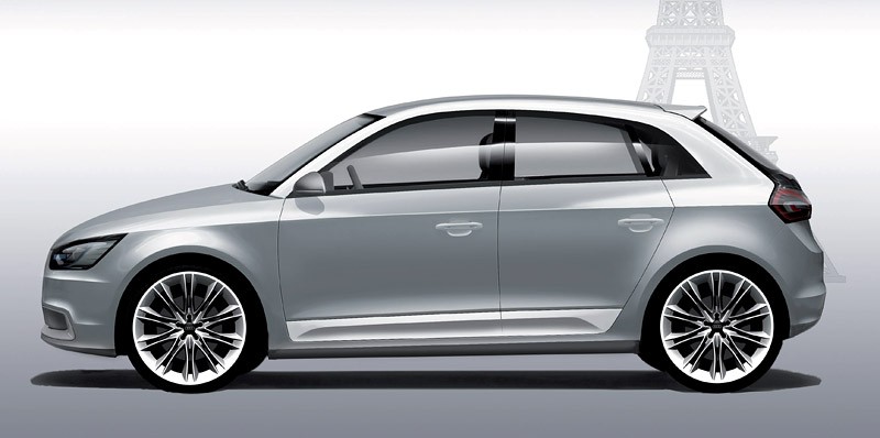 Paryż 2008: Audi A1 Sportback concept - maluch z Ingolstadt