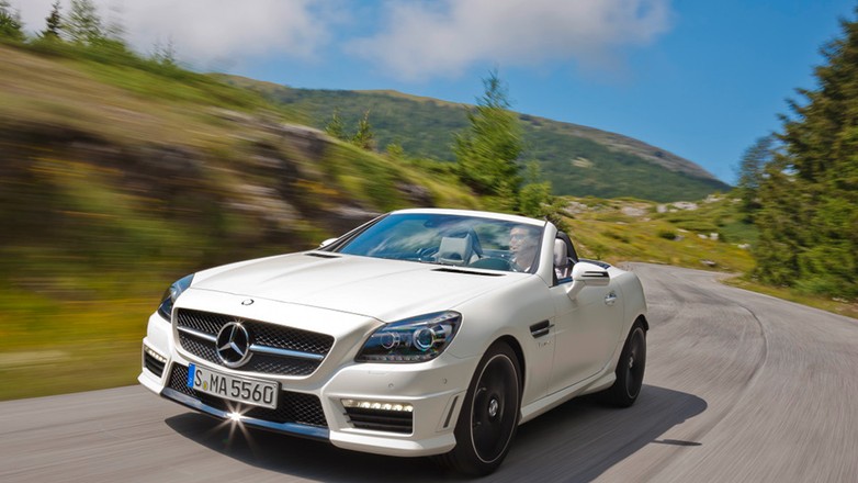 Mercedes SLK 55 AMG: mocny zawodnik