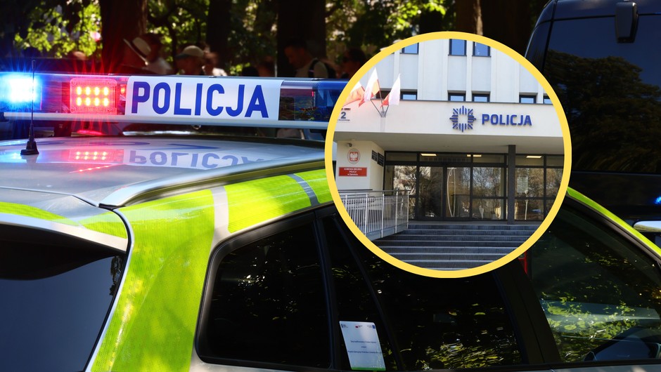 Uciekając przed policjantami, porzucił auto z dzieckiem w środku (fot. zamosc.policja.gov.pl)