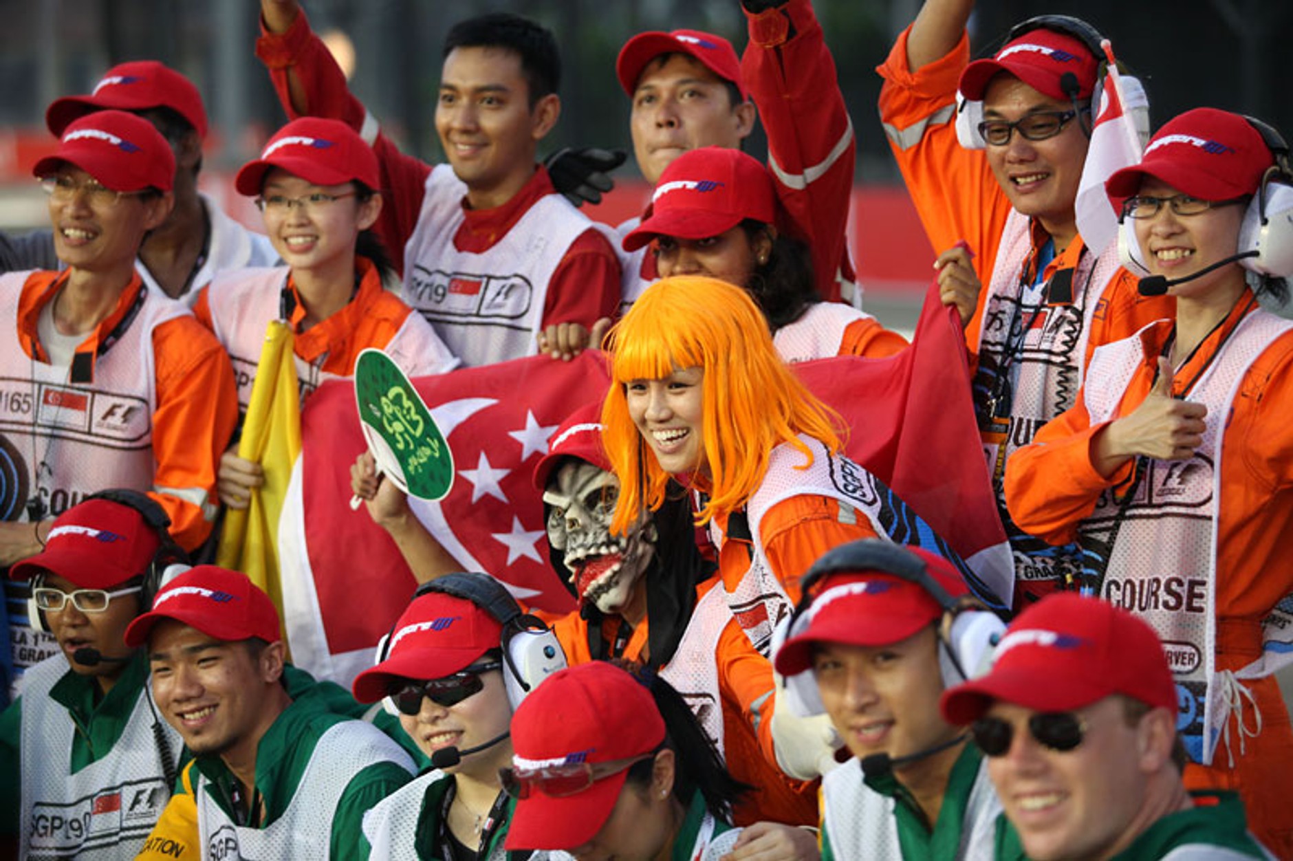 Grand Prix Singapuru 2009: sukces Hamiltona - fotogaleria Jiři Křenek