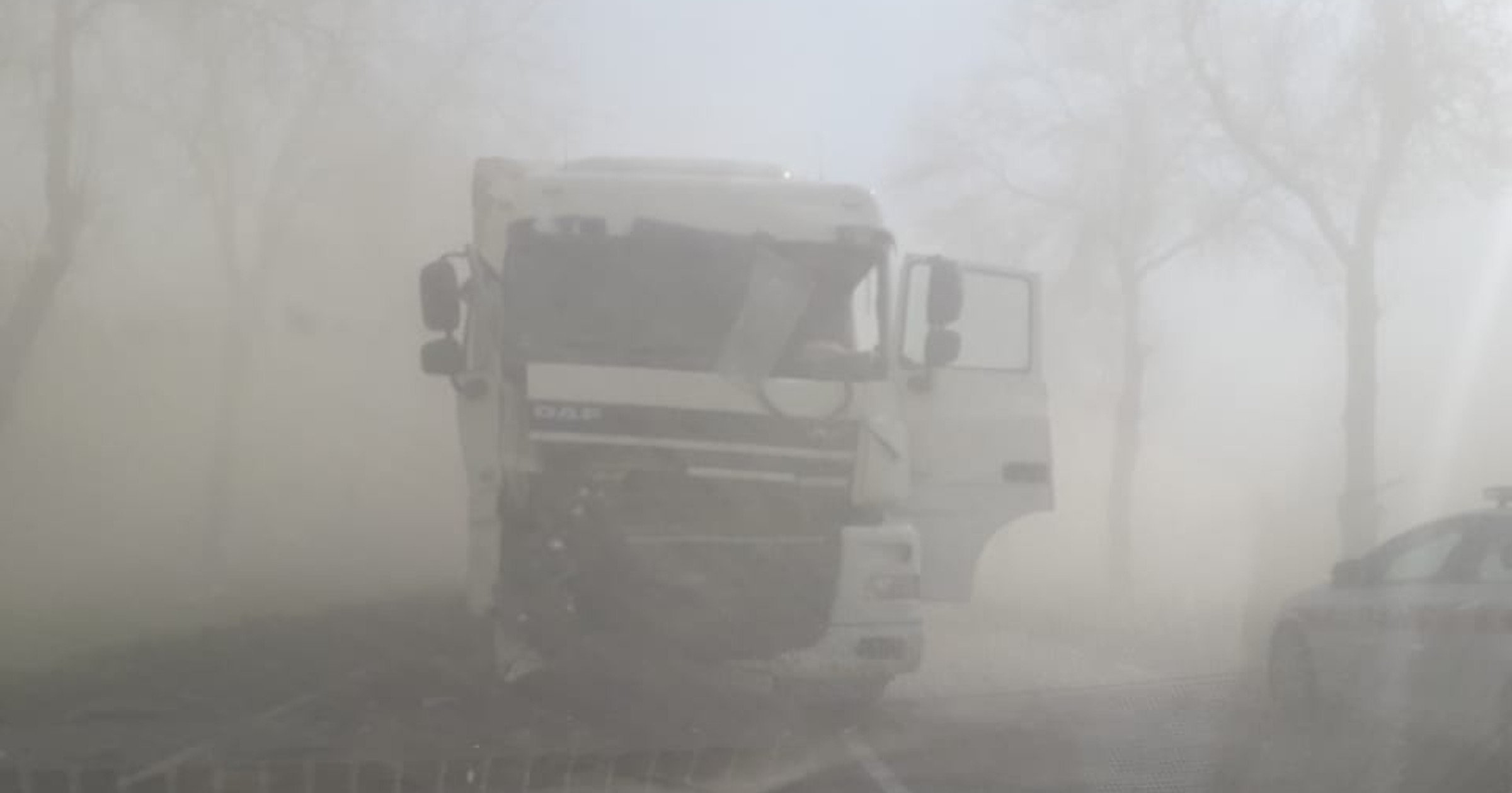 Burza piaskowa na Mazowszu