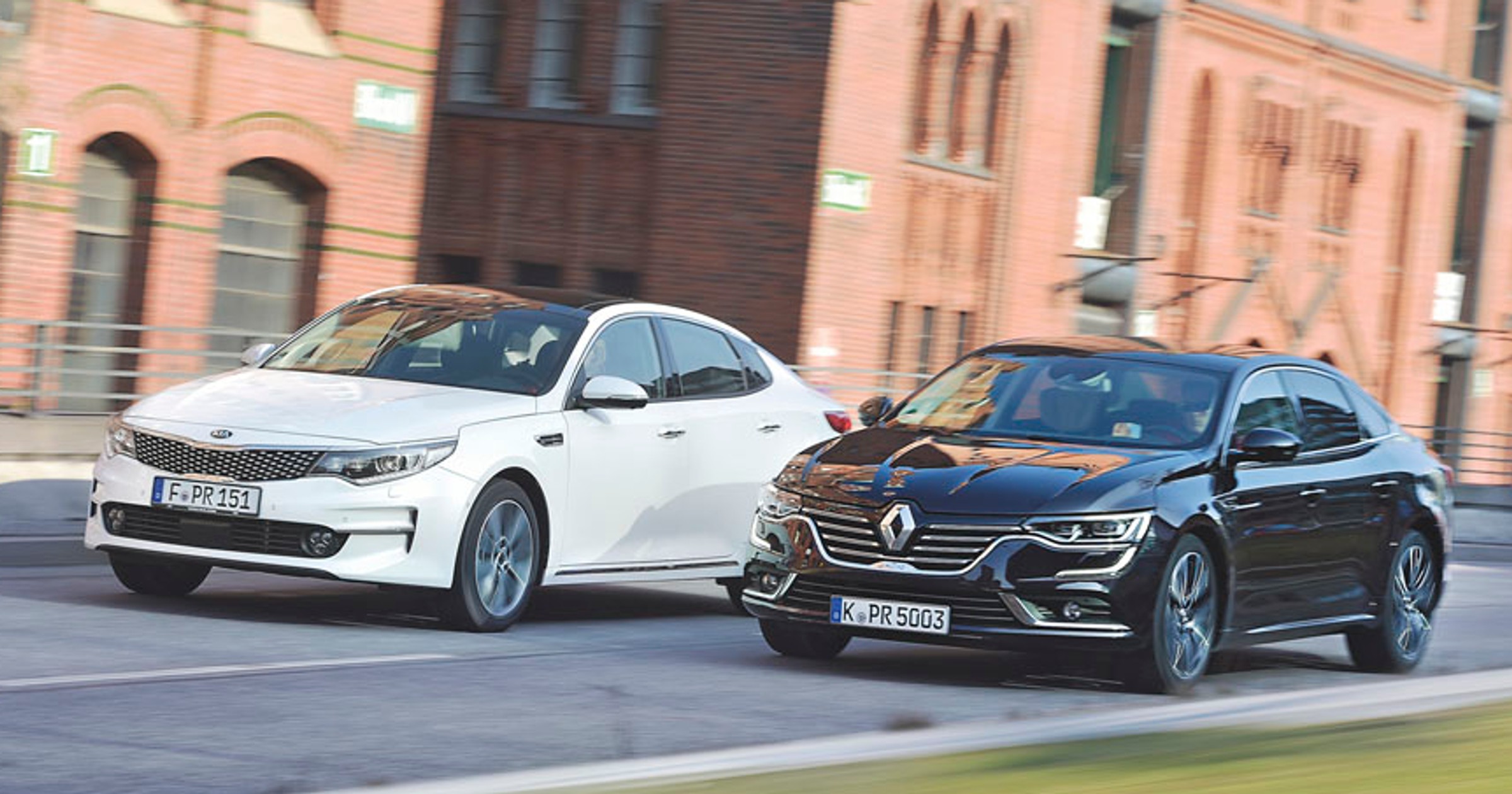Kia Optima kontra Renault Talisman - dwa diesle, 4 sprzęgła