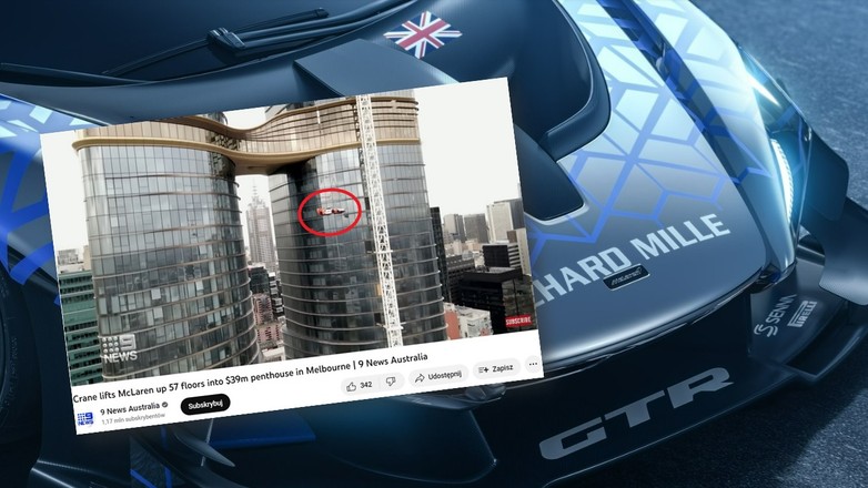 McLaren Senna GTR trafił do salonu milionera na 57. piętrze