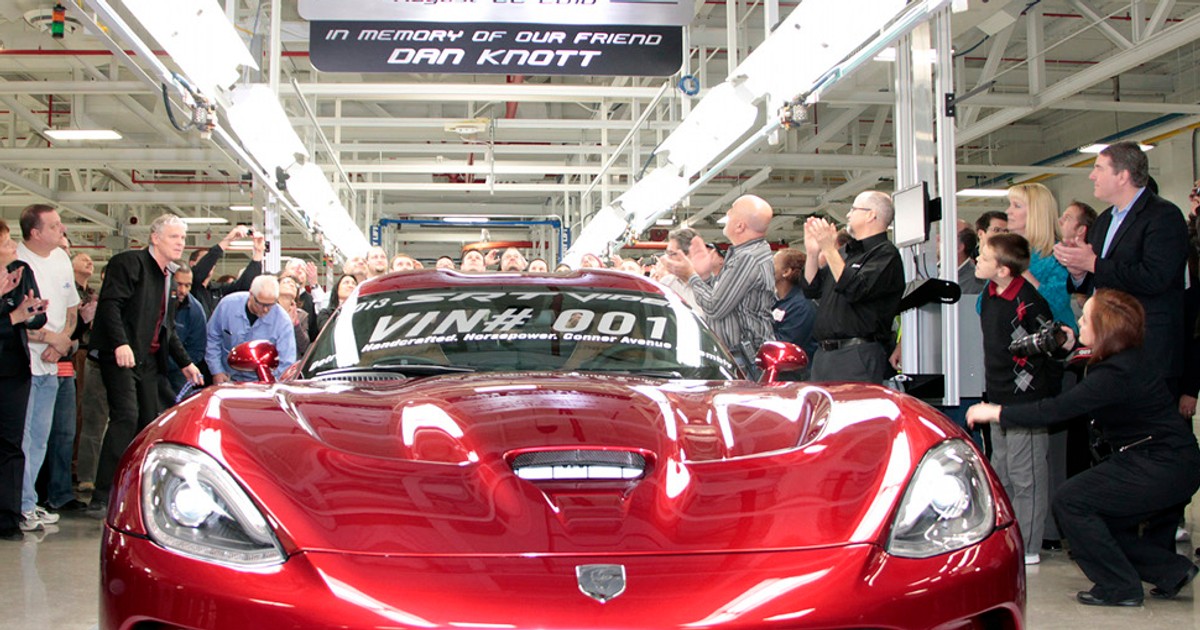 SRT Viper numer 001