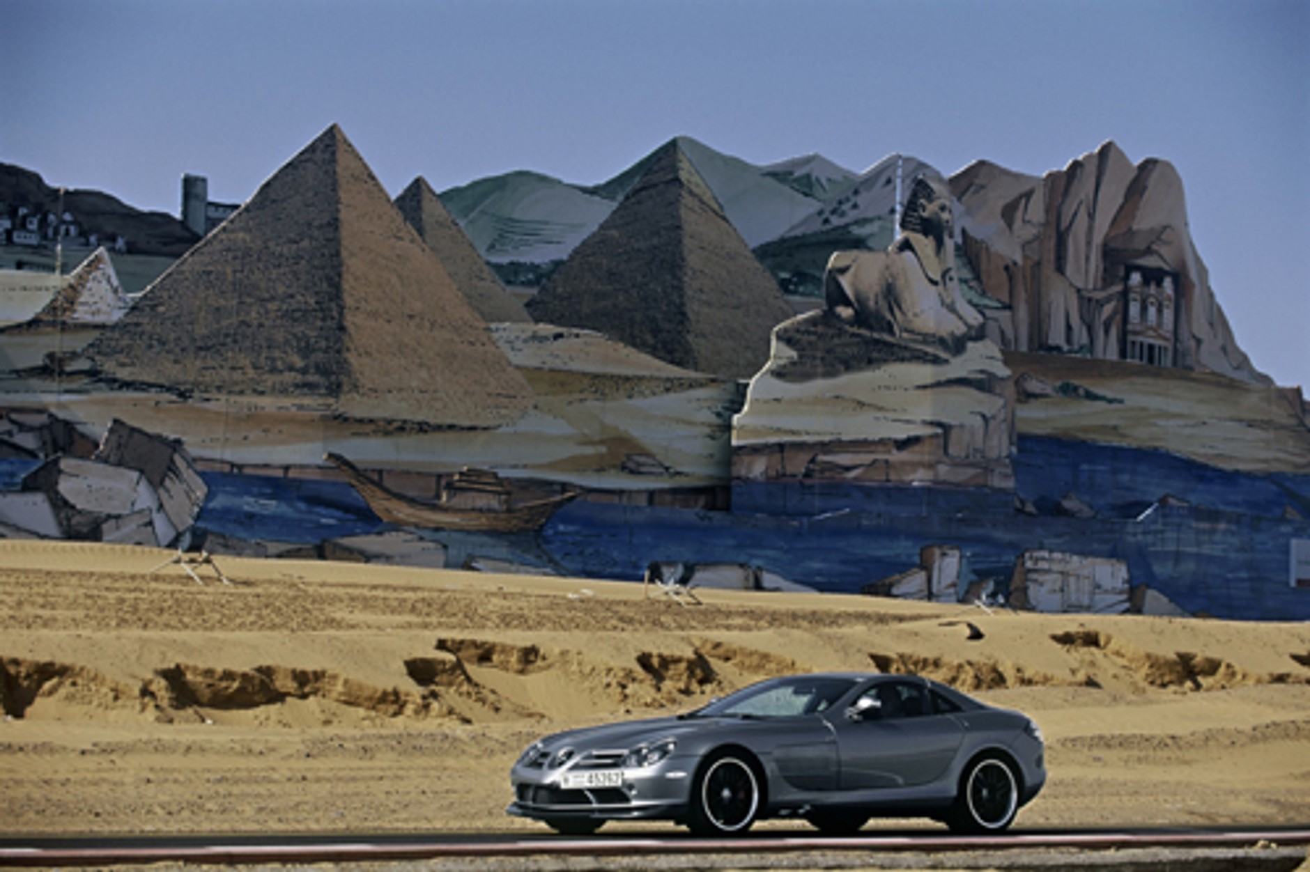 Mercedes-Benz SLR McLaren 722 - SLR-em u szejka