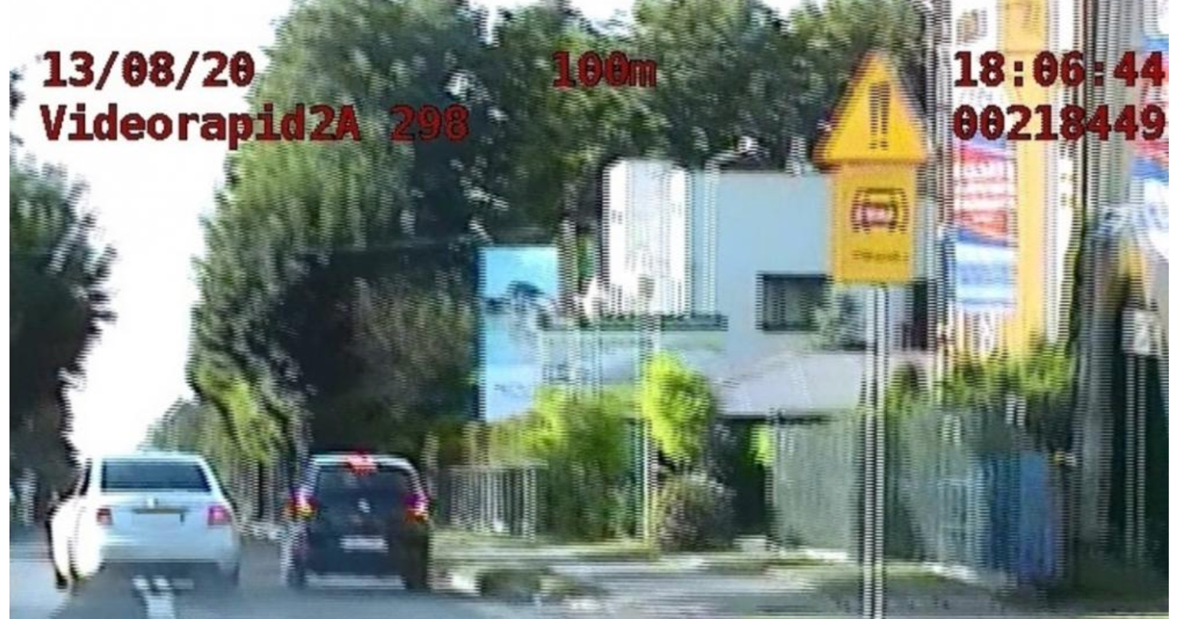 Pirat drogowy uzbierał 87 punktów karnych przez kilka minut jazdy