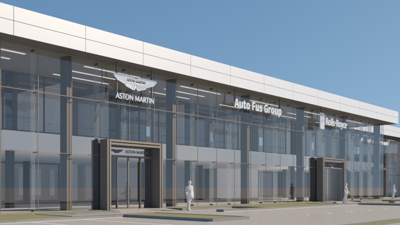 Budowa salonów marek Rolls-Royce, McLaren i Aston Martin w Warszawie