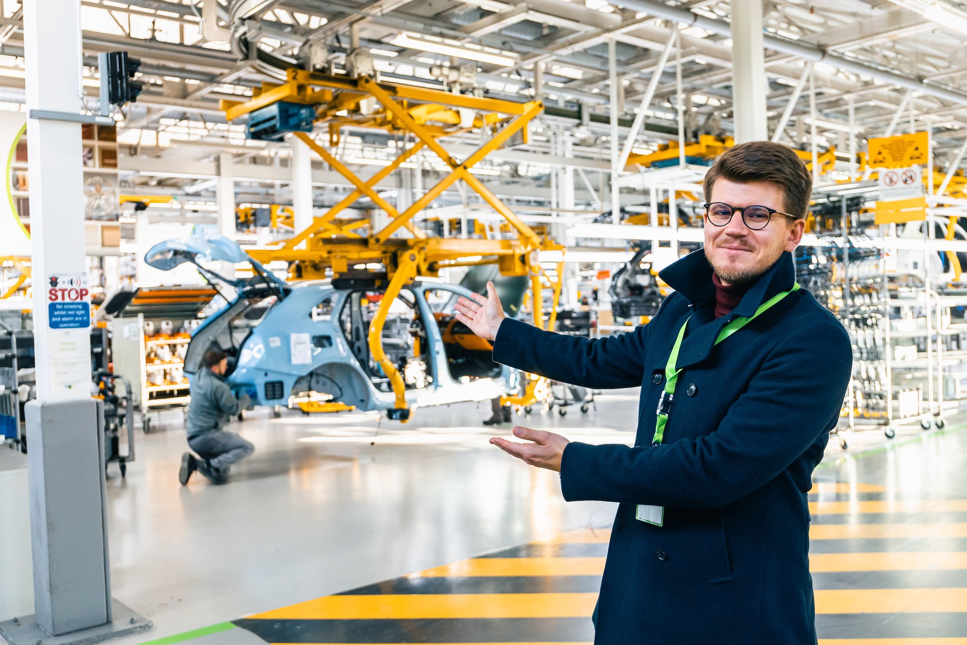 Fabryka Bentleya w Crewe – linia produkcyjna