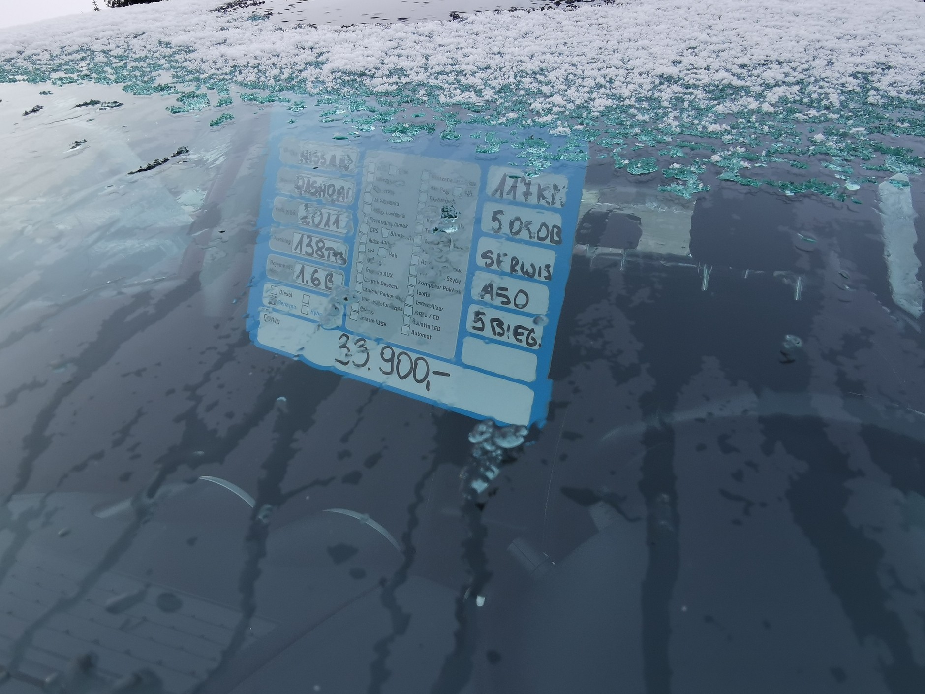 Nissan Quashqai z ogłoszenia: rocznik 2011, 138 tys. km przebiegu, silnik 1.6