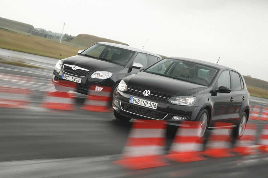 Volkswagen Polo kontra Skoda Fabia - Rodzinny  pojedynek z happy endem