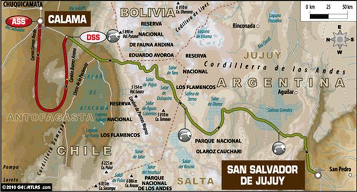 Rajd Dakar 2011: Hołowczyc utrzymał pozycję, Czachor awansuje (4.etap, wyniki)