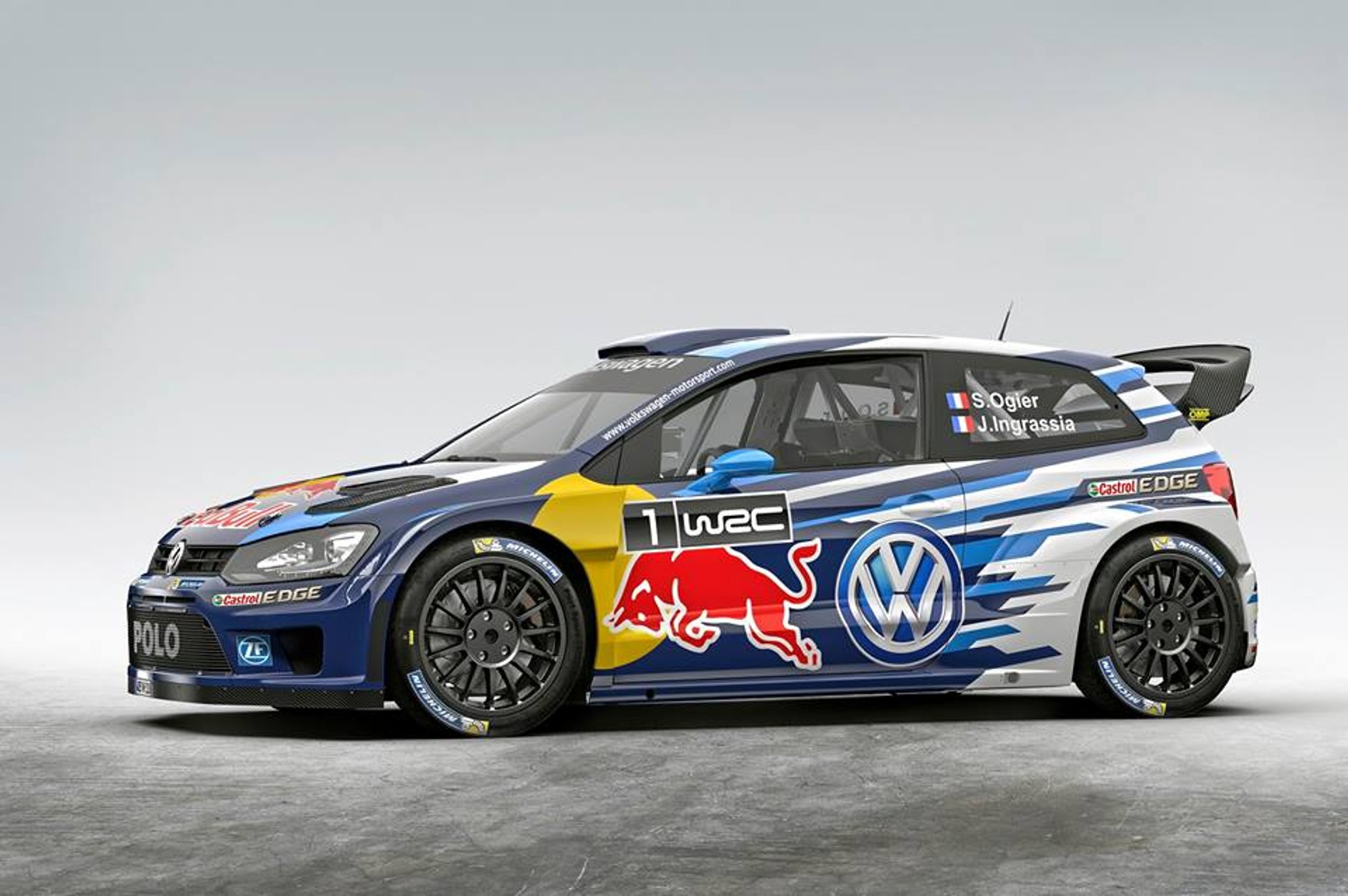 VW Polo R WRC 2015 w Monte Carlo