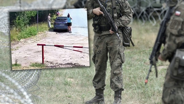 Przyjechali samochodem na granicę polsko-rosyjską. Źle się to dla nich skończyło