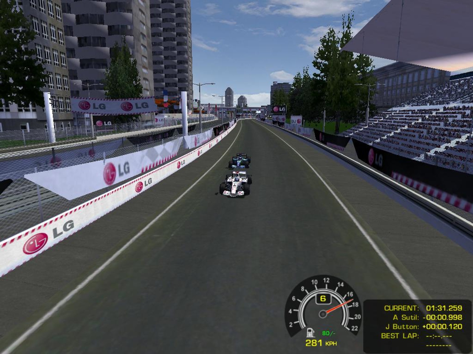 Wirtualny tor F1 - Ścigaj się po wrocławskich ulicach