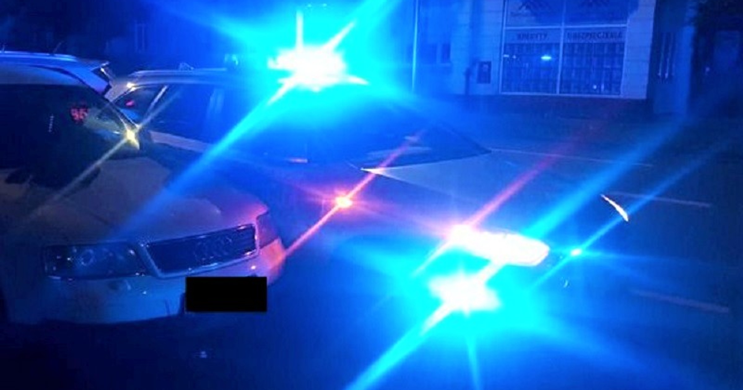 Nocny pościg za Audi