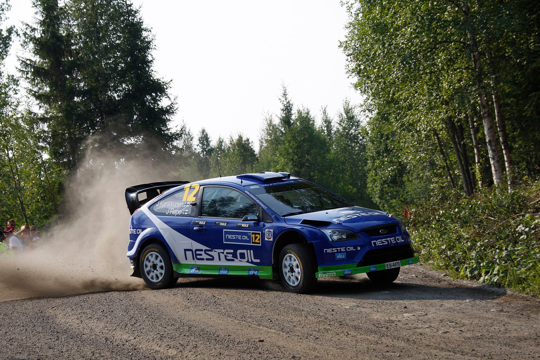 Rajd Finlandii 2010: Solberg przed Hirvonenem (prolog, wyniki, galeria Rallyworld©Willy Weyens)