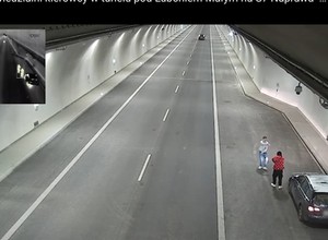 Tunel na zakopiance działa ledwo miesiąc, a już trzeba upominać kierowców [WIDEO]