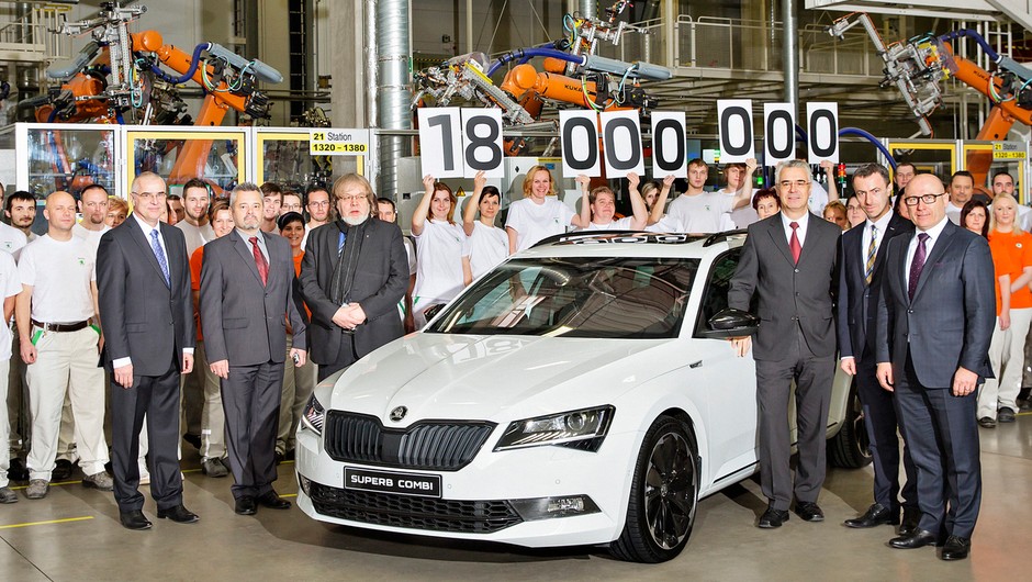 18 mln Skoda