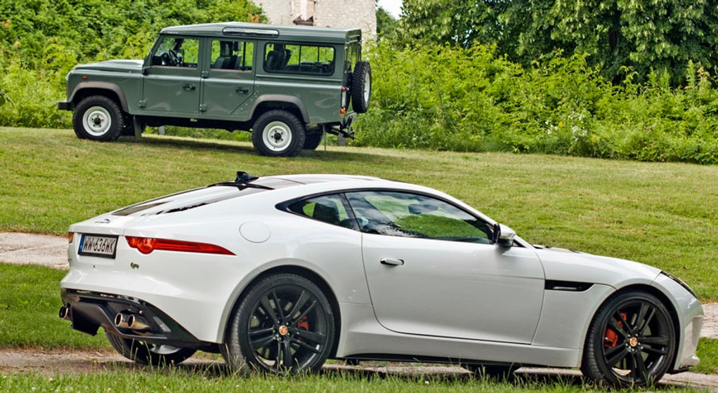 Garaż marzeń: Jaguar F-Type i Land Rover Defender - Brytyjscy łamacze serc