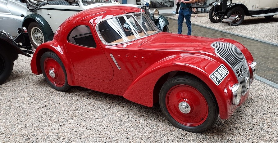 Muzeum Techniki Praga. Jawa 750