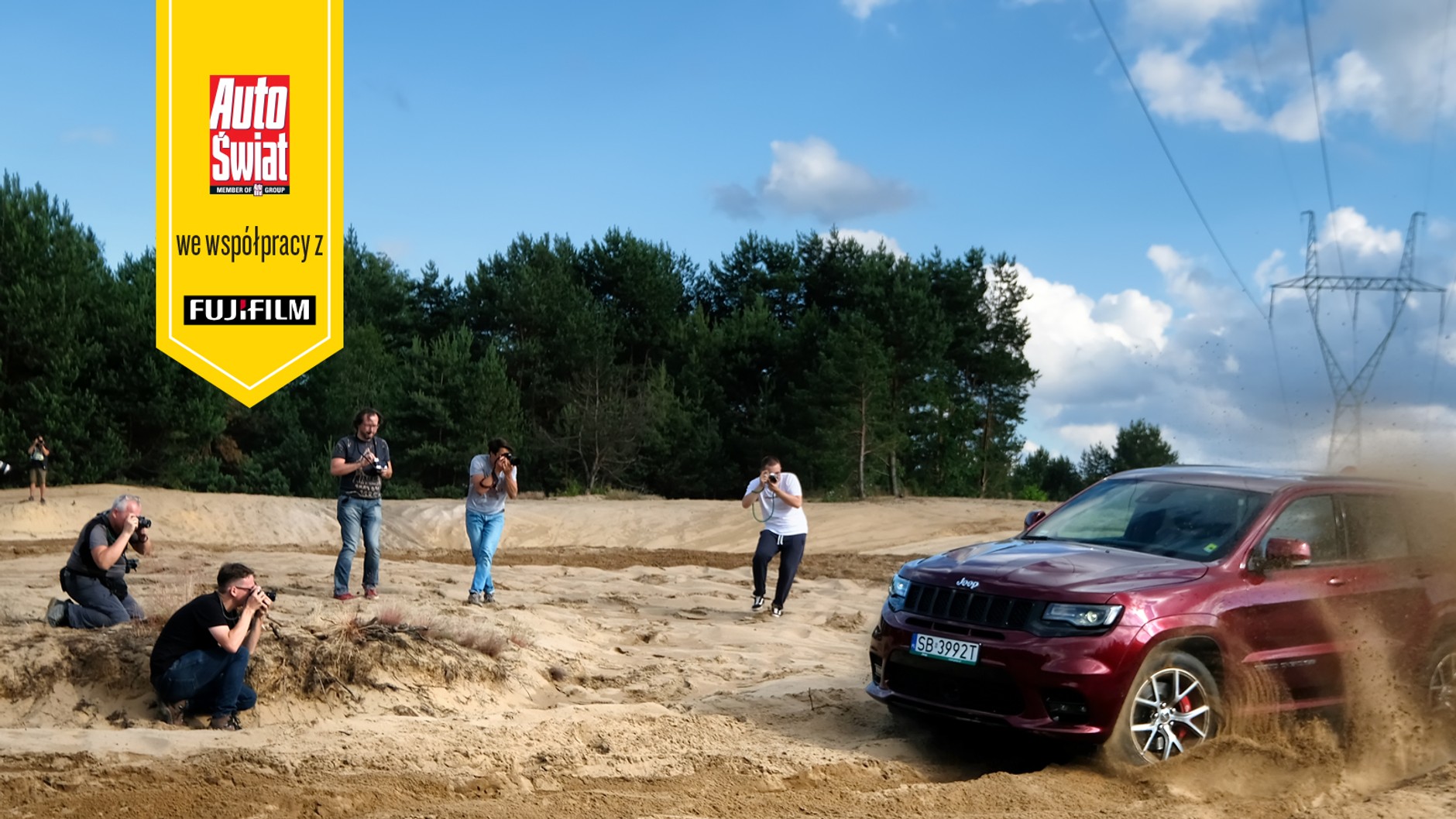 Akademia Fujifilm - szkolenie na Pustyni Siedleckiej