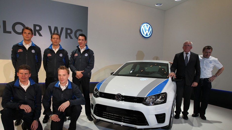 Volkswagen Polo R WRC - prezentacja zespołu i auta w Monte Carlo