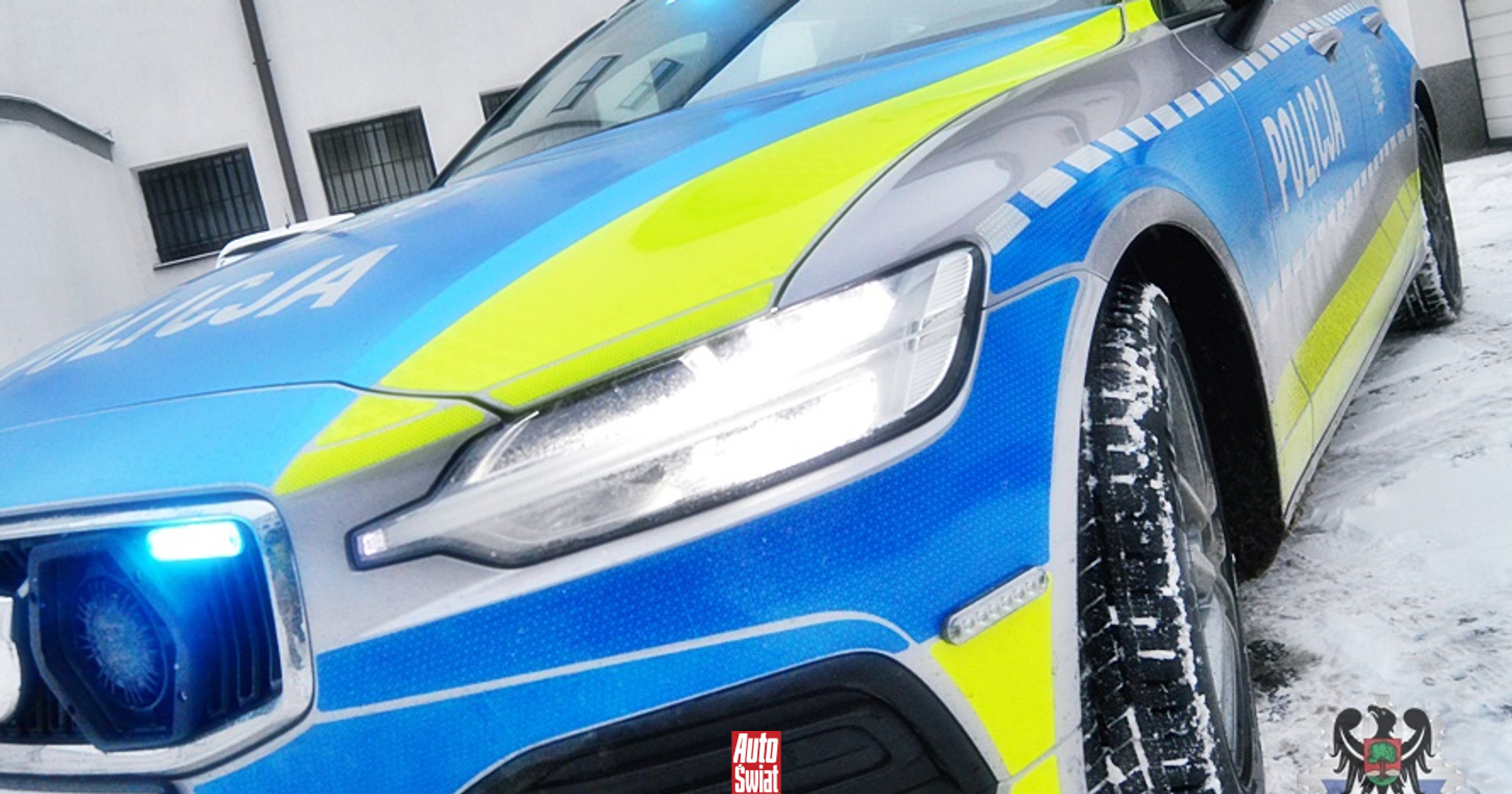 Volvo V60 w polskiej policji. Radiowozy nie mają ograniczników prędkości