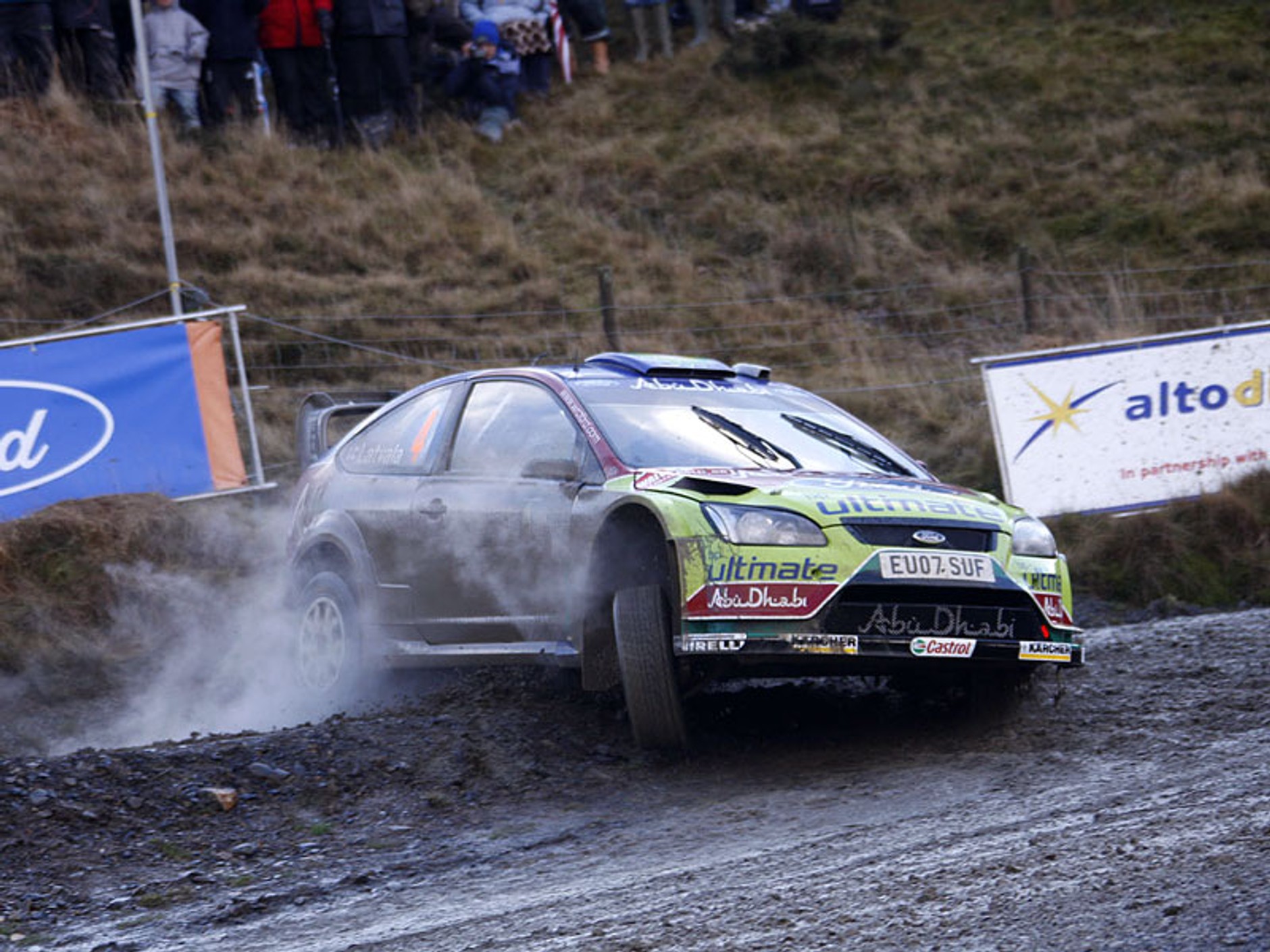 Rajd Wielkiej Brytanii 2008: fotogaleria Rallyworld©Willy Weyens