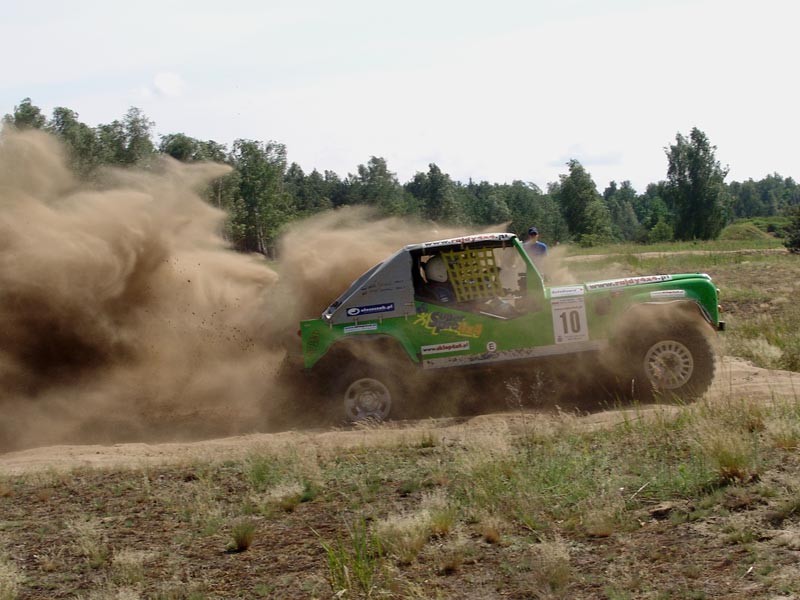 Polskie Safari 2007: w upale i piasku (fotogaleria)