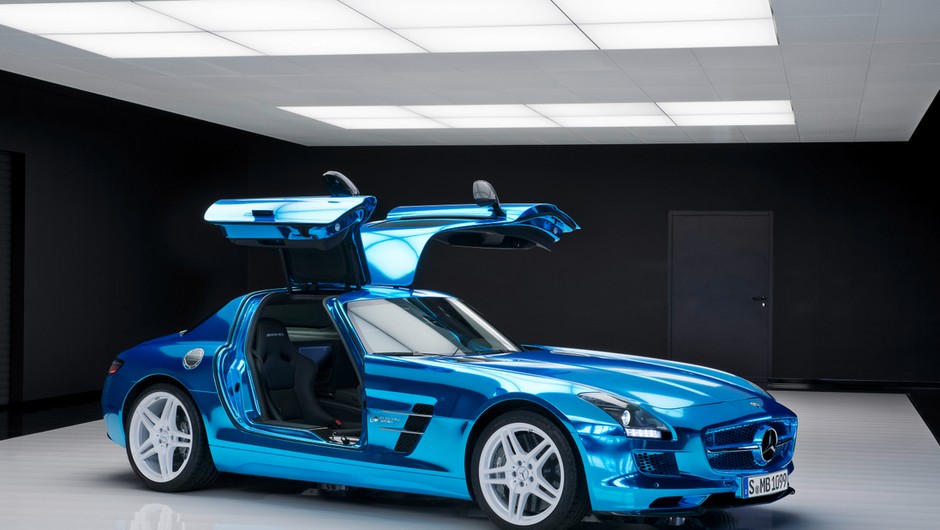 Genewa 2013: Mercedes SLS AMG pod napięciem