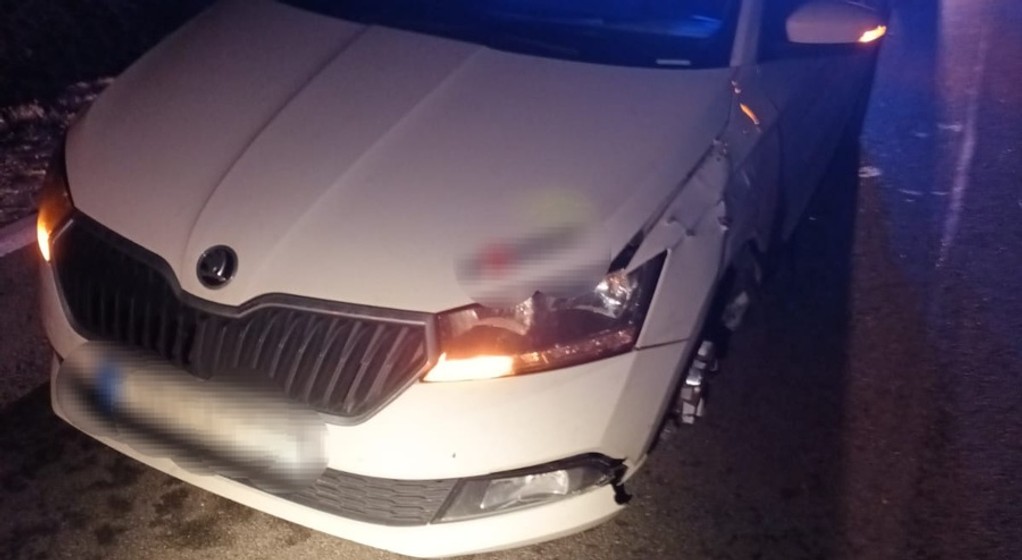 Jechał na samej feldze. Był tak pijany, że nawet nie zauważył