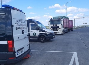 Tej kontroli nie dało się wybronić. Kierowca musiał się zgodzić