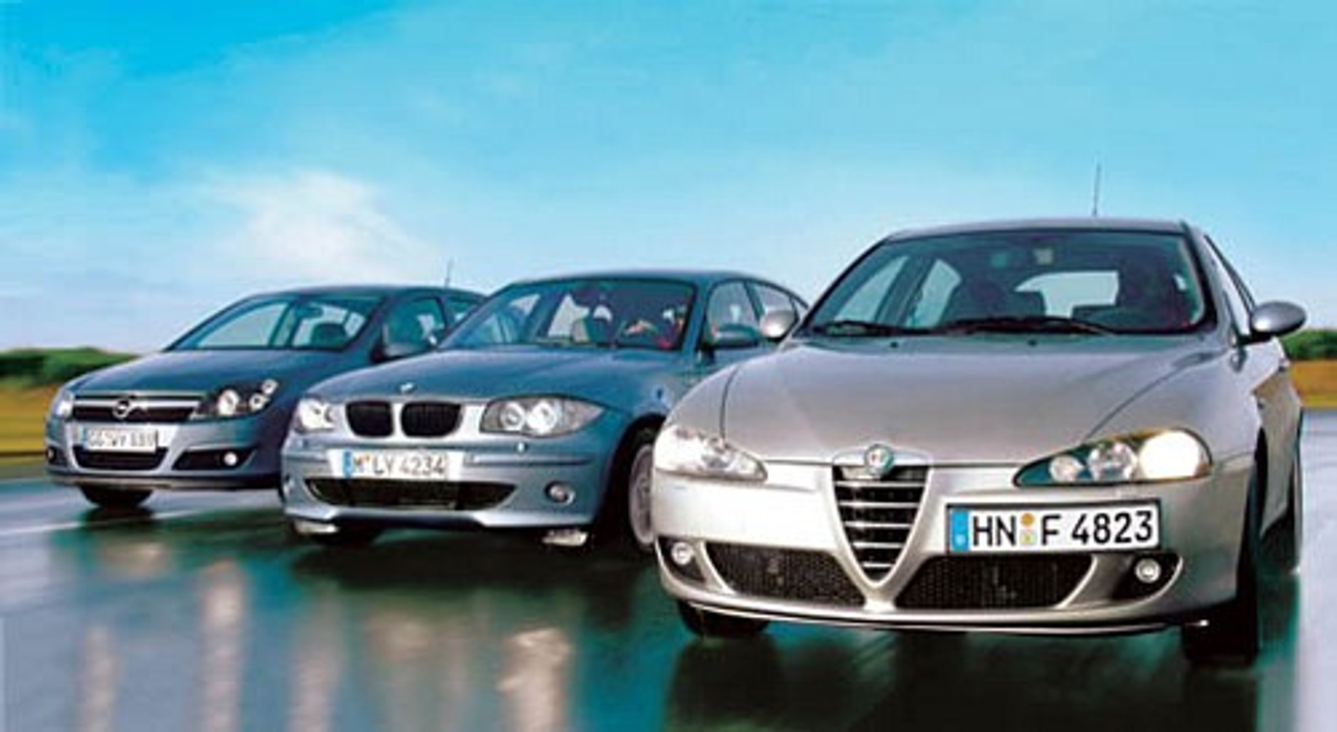BMW 1, Alfa Romeo 147, Opel Astra III - Sportowe i oszczędne