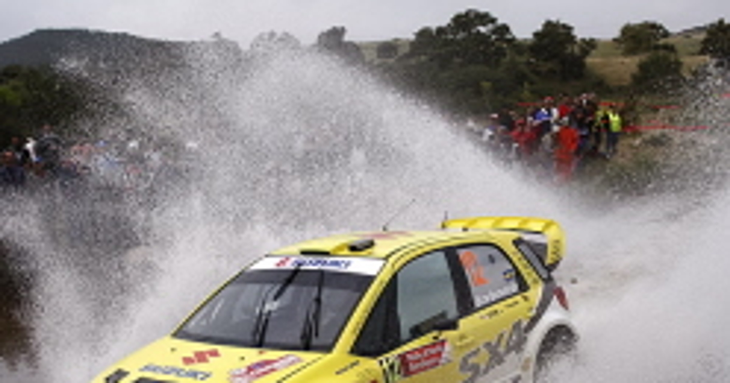Rajd Grecji 2008: Suzuki SX4 WRC z punktami