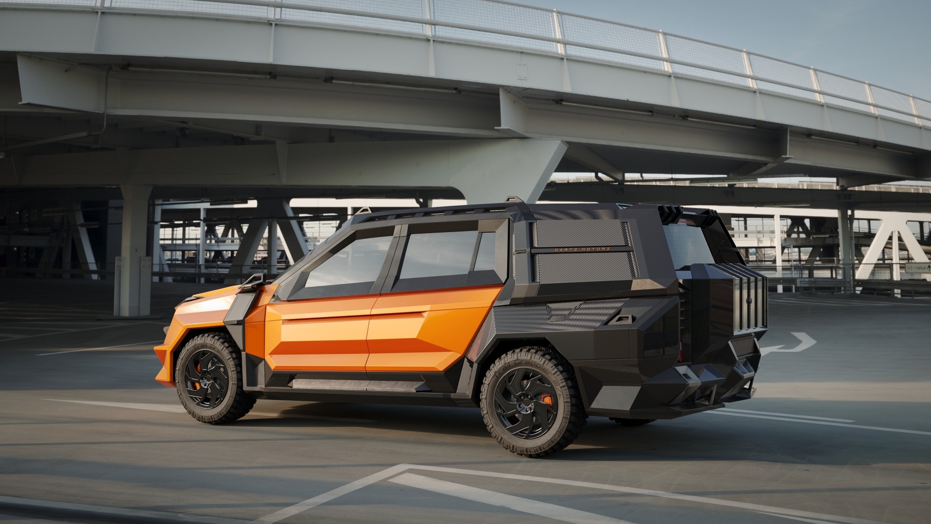 Dartz Prombron' Black Alligator MMXX - Black Tiger Lunar Year Edition na bazie Mercedesa-Maybacha GLS